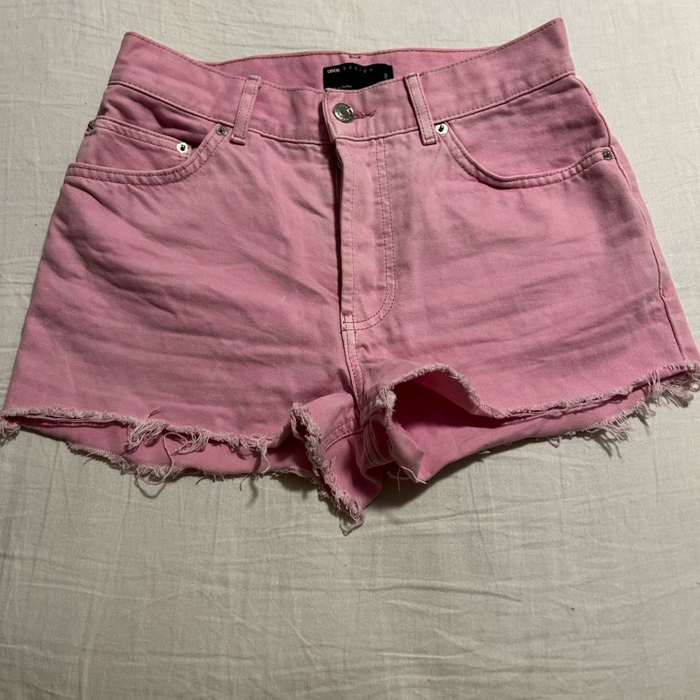 ASOS pink shorts